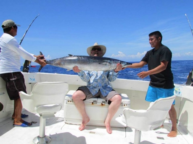 pescando en el caribe